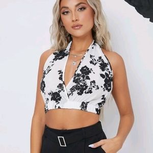 🍉5 for $25* Floral Boho Halter Top